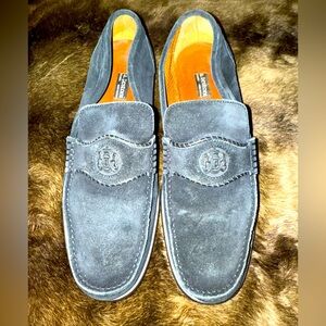 A.Testoni suede loafers size 9